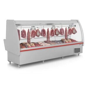 Balcão Frigorífico para Açougue 3,09m GAPS-310D CZ Cinza 220v