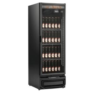 Cervejeira Vertical Porta de Vidro Tripla Bivolt Automático All Black GCB-57V BIN 127v/220v