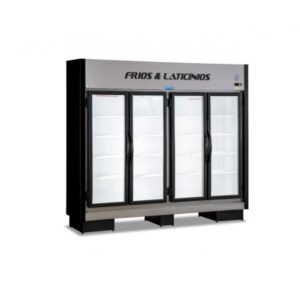 Expositor Vertical Auto Serviço Fortsul 4 Portas EAS-104 RT Preto 220v