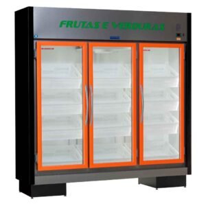 Expositor Vertical Hortifrúti Fortsul 3 Portas EAS 203 RT HORT 220v