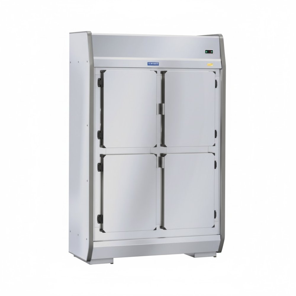 Mini Câmara Refrigerada 4 Portas Inox 1200L MCID-120 PX DS 220v