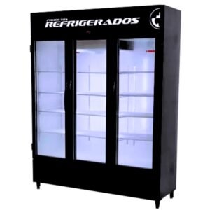 Expositor Vertical Auto Serviço Fortsul 3 Portas EAS-003 SE Preto 220v