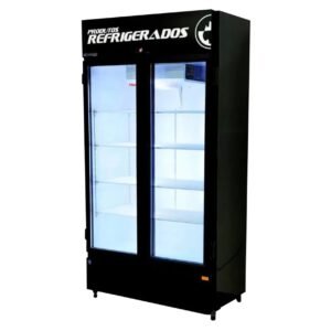 Expositor Auto Serviço 2 Portas EAS-002 SE Preto 220v