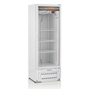 Refrigerador de Bebidas 410L Porta de Vidro GRBA-400 PV BR Branca 220v