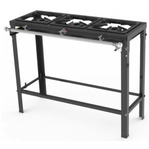 Fogão Industrial Progás 3 Queimadores Simples PMS-300 Preto