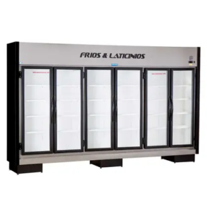 Expositor Vertical Auto Serviço Fortsul 6 Portas EAS-106 RT Preto 220v