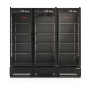 Expositor Vertical Conveniência  3 Portas 1468L - GCBC-1450 CB PR 220v