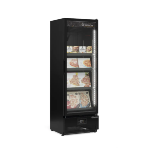 Expositor Freezer Vertical 445L All Black GCVC-45 CB Carbon 220v