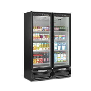 Refrigerador Vertical 2 Portas 957L GCVR-950 PR Preto 220v