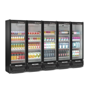 Refrigerador Vertical 5 Portas 2500L GCVR-2500 PR Preto 220v